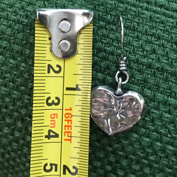 ❤️ Vintage Silpada Heart Earrings - Picture 3 of 4